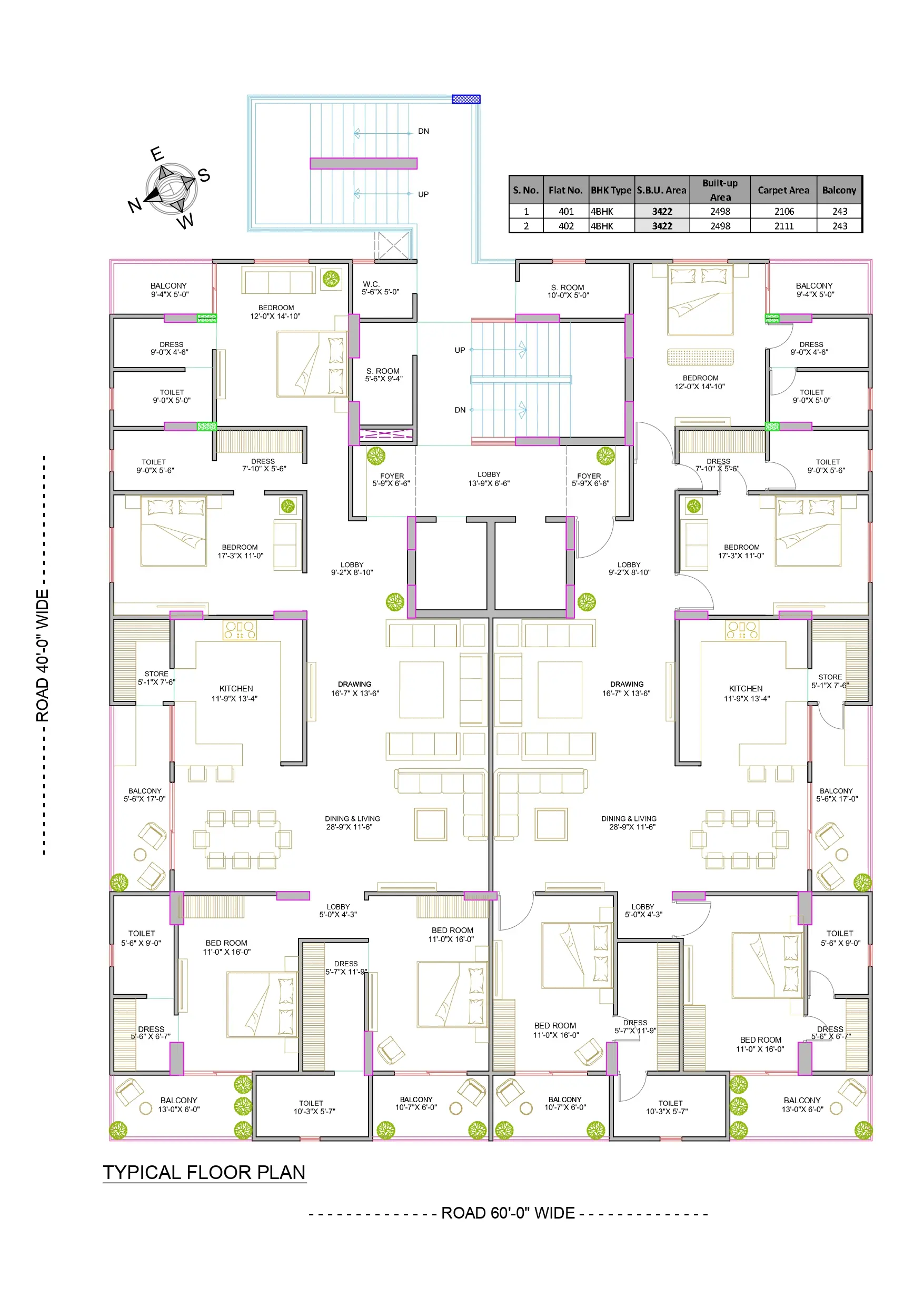 Typical Floor Plan